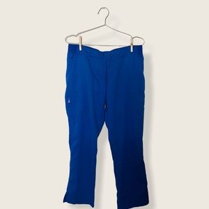 Greys anatomy royal blue scrub pants